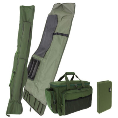 NGT Carp Fishing Bag Carryall Holdall Tackle Bag With 3+3 Rod Holdall ...