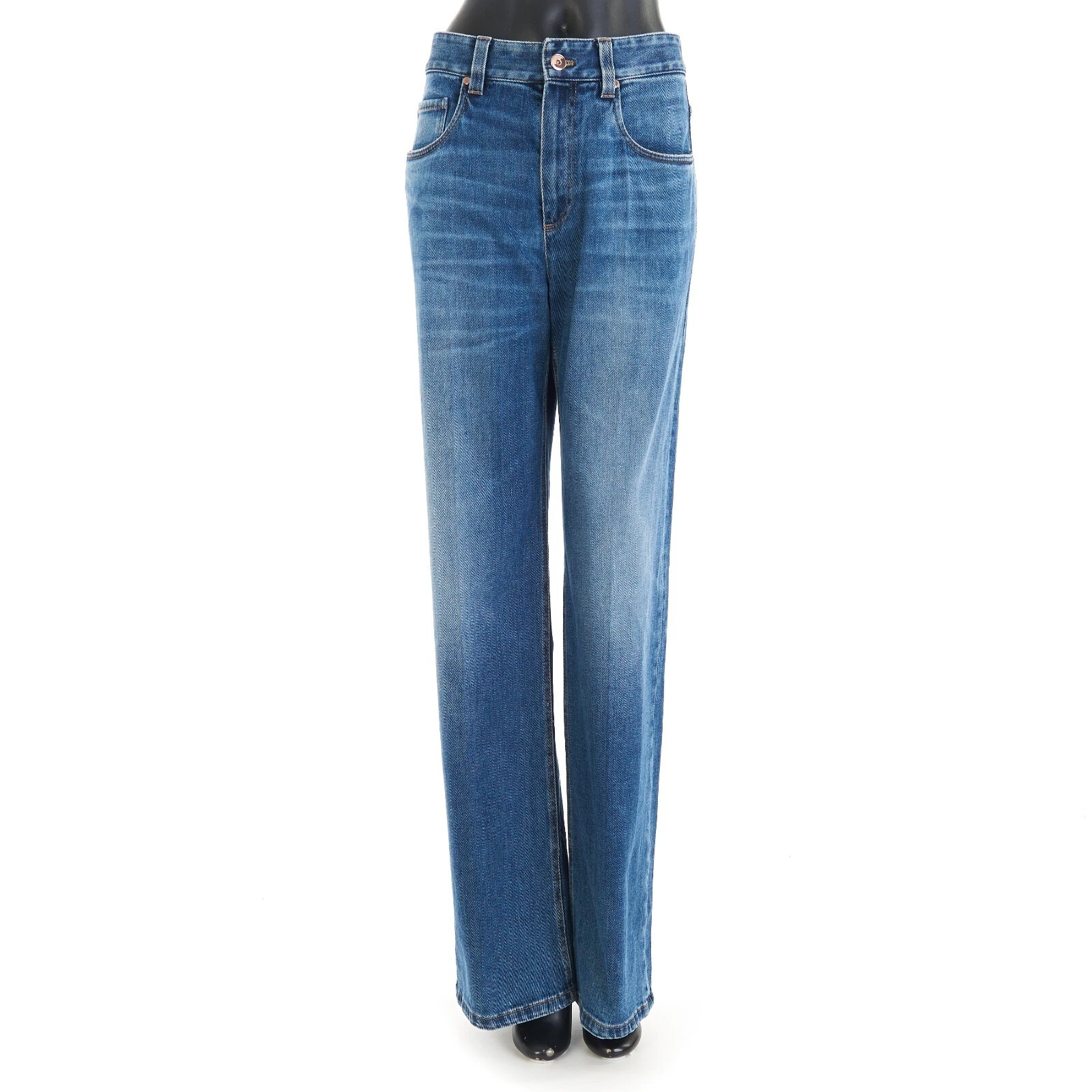 Brunello Cucinelli — BRUNELLO CUCINELLI 1730$ The Contemporary Loose Jeans - High Rise, Monili