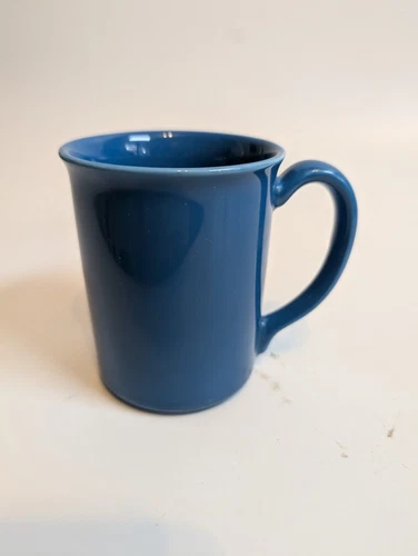 Corelle Corning Blue Violets Coffee Tea Cup 4 Available Vintage Handle Ceramic
