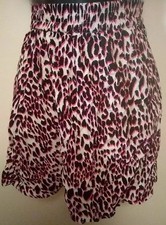 H M Cheetah Skirt