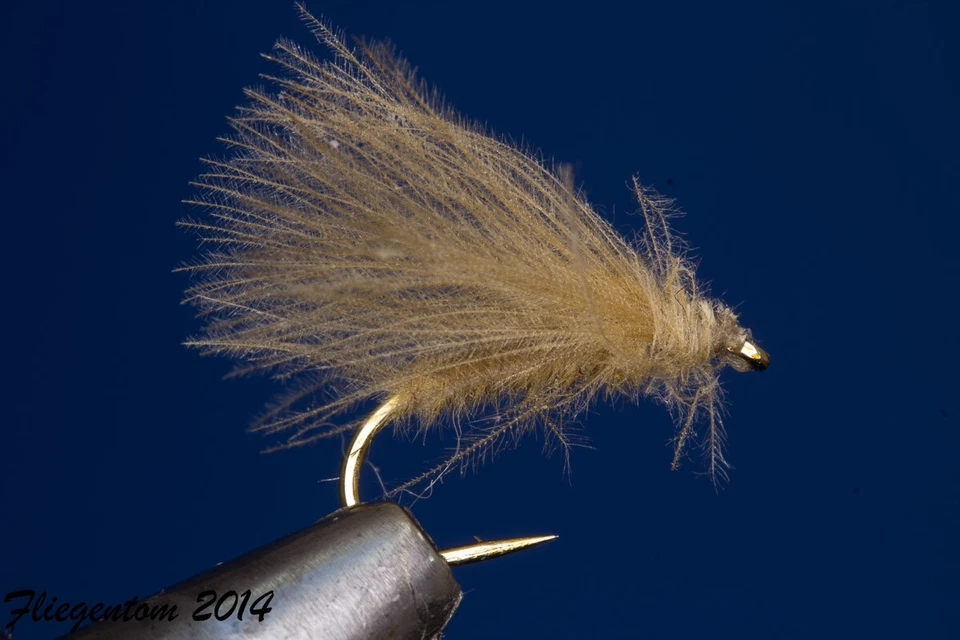 Fliegentom 1883 CDC Fliegenset MP54 Variationen (Köcherfliegen) - Trockenfliege - Bild 2 von 2