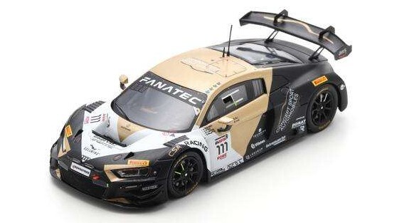 Modellino auto scala 1:43 Spark AUDI R8 GT3 24 H SPA 2024 racing modellismo