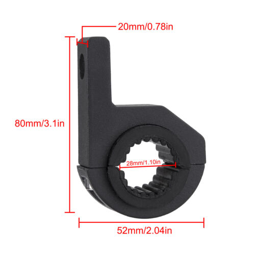 2X LED Light Bar Clamp Mounting Bracket Horizontal 0.75/1/1.25" ROLL BAR OffRoad - Picture 2 of 7