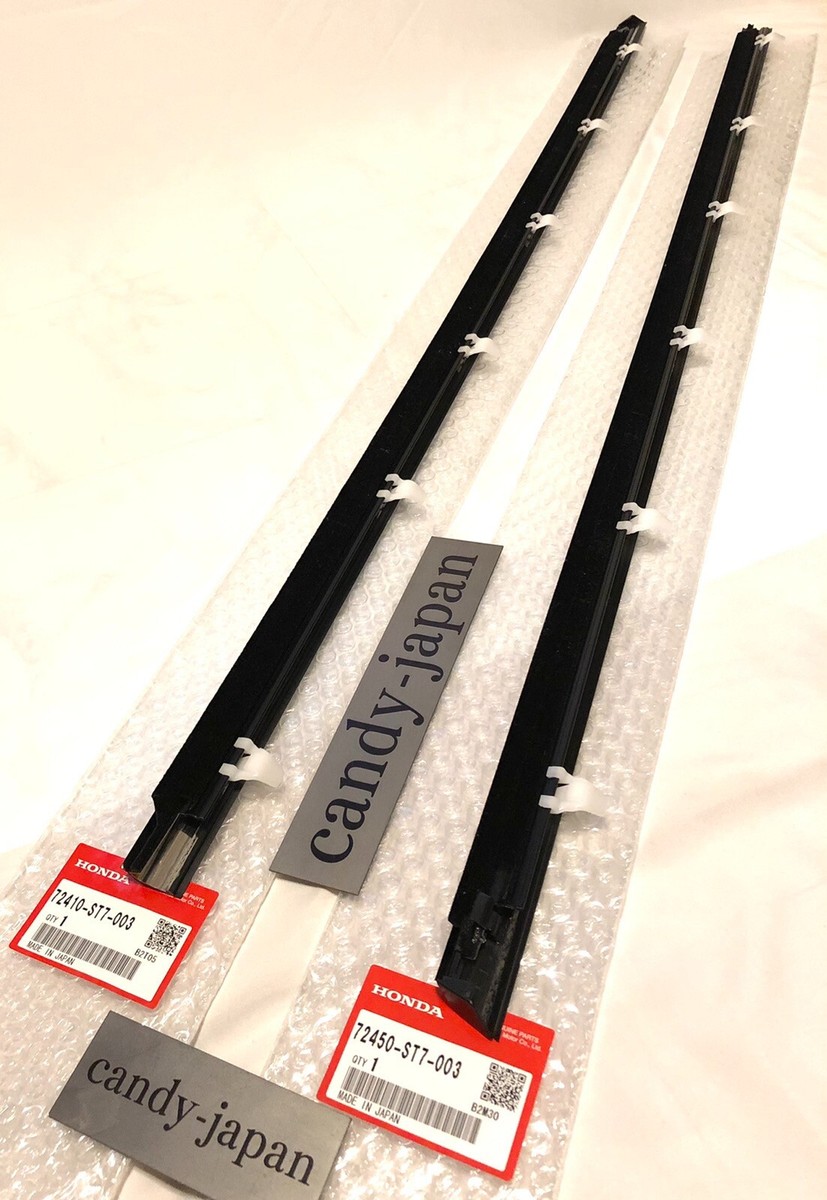 2015-2020 Honda Front Door Molding Right Left Set 72450-ST7-003