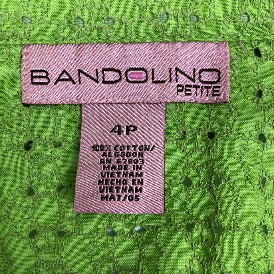 Traje Falda Bandolino Mujer P4 Verde Blazer y Falda Algodón Vintage Foto 2 de 4