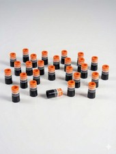 Custom Golf Iron Ferrules .355 Taper & .370 Parallel Tip 10 Pack Tour Orange