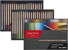 Caran D'ache Set of 40 Pastel Pencils (788.340)