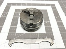 Vintage CRAFTSMAN 3" Inch 3 Jaw Lathe Chuck No.383.22960 3/4"-16TPI Mount