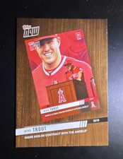 2020 Topps - Topps Now 2019 Review Mike Trout #TNR-1