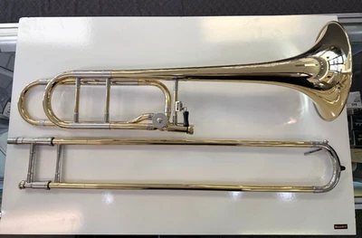 DEMO - Bach BTB411ML Bb Tenor Trombone w/ F Attachment - Clear Lacquer - image 1 of 4