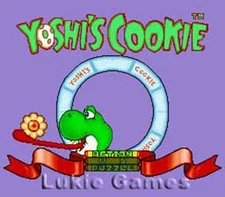 Yoshi's Cookie - SNES Super Nintendo Game
