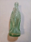 Vintage Coca Cola 6 Fl OZ Green Tinted Glass Bottle Danville Illinois