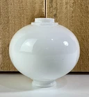 Vintage Milk Glass Lightning Rod Ball/Lamp Part - 3 inch - Weathervane Barn