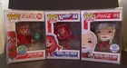 Funko Pop! Vinyl  Ad Icons Lot - Coca-Cola Can, Santa Exclusive, Kool-Aid Man