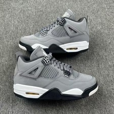 Air Jordan 4 "Cool Grey" Retro Men's Basketball Shoes Mid Top
