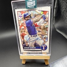 Topps 2024 Archives Signature Series Autograph Adolis García #80 Rangers 41/48