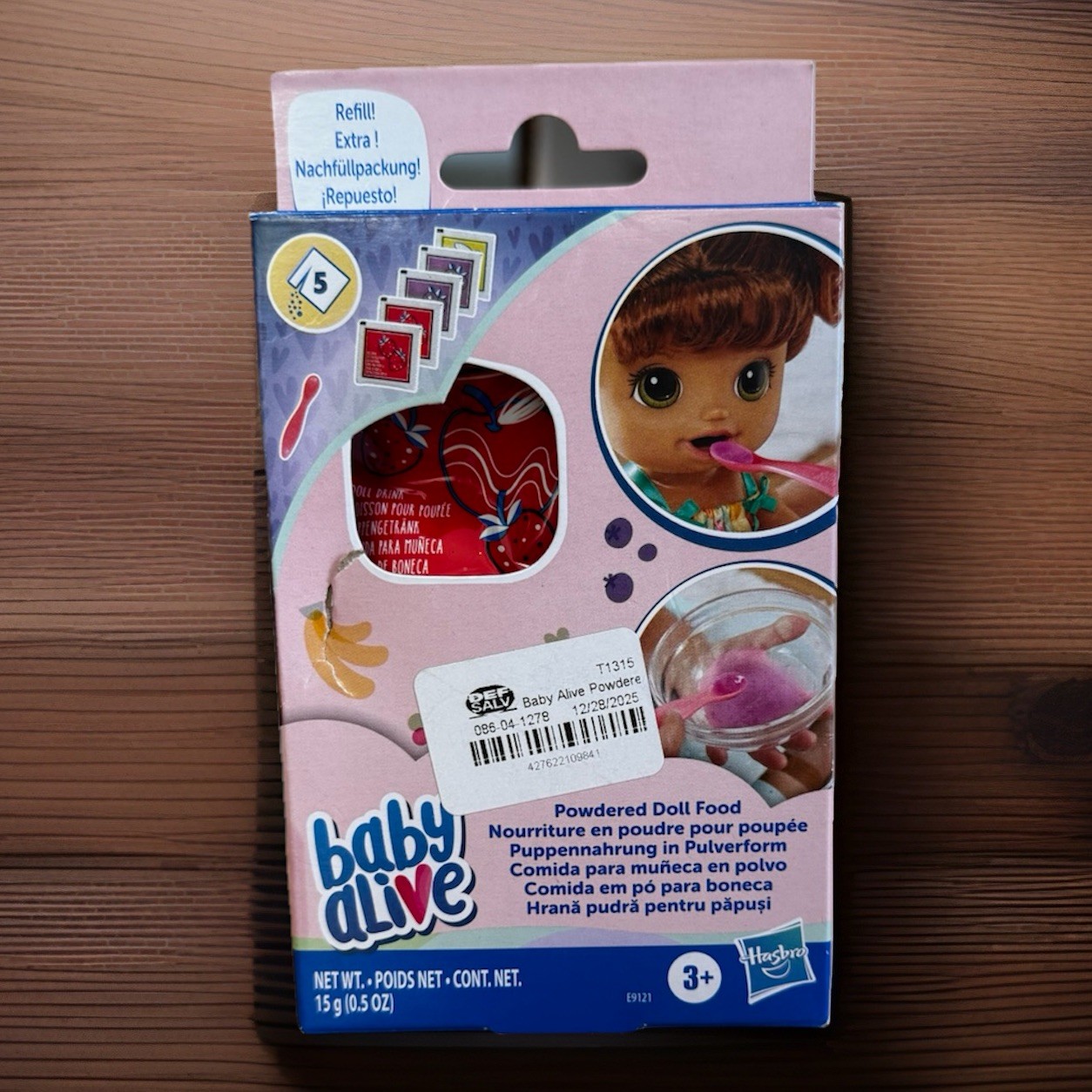 Baby Alive Powdered Doll Food