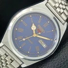 AUTOMATIC VINTAGE REFURBISHED SEIKO 5 JAPAN MENS ROMAN FIGURE WATCH a442657-1