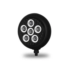 TLED-UX2 LEGACY SERIES ROUND LED LOAD/WORK LIGHT WITH BLACK FRONT-BLACK HOUSING