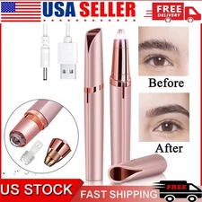 Electric Eyebrow Trimmer Flawless Brows Facial Hair Remover & Epilator for Women