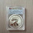 U.S. Mint 2019-W American Silver Eagle Enhanced Rev Proof 1 oz PCGS PR70 FDOI