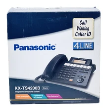 Panasonic KX-TS4200B 4 Line Phone NOB