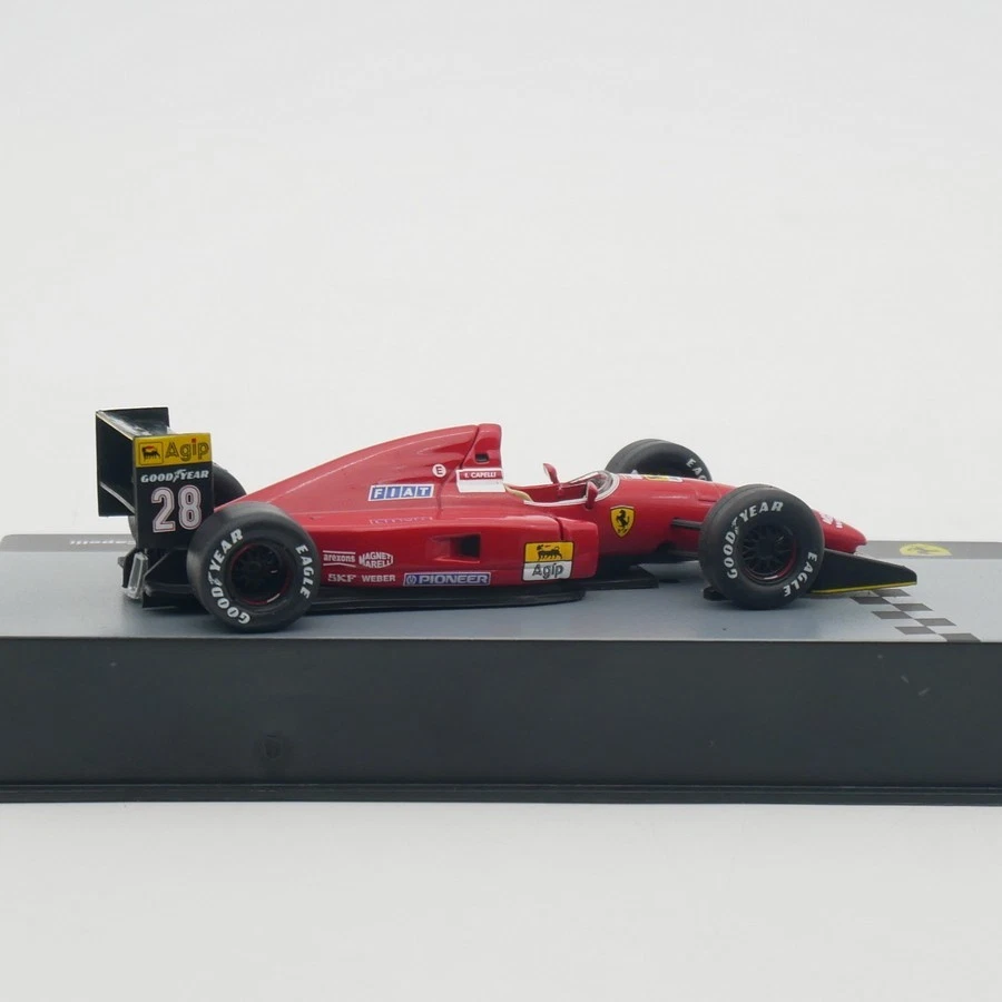 ixo 1:43 F1 Racing Cars Ferrari F92 A 1992 Ivan Capelli Diecast Car Model - Image 3 of 4