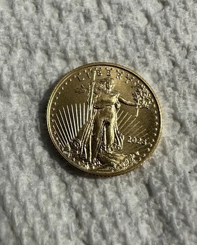 1/10 oz American Gold Eagle Coin $5 - 2023
