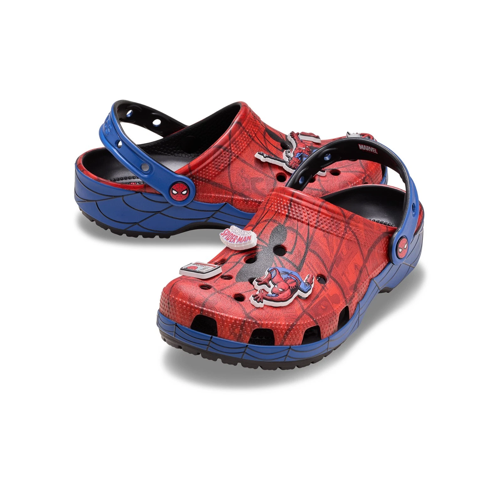 Crocs x Marvel Spider-Man Web Classic (Multi) Men's Classic Clog 211408-90H
