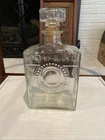 VTG Glass Decanter/Federal Warning On Back