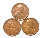1940 P, D, S Lincoln Wheat Cent, Fine conditon