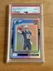 2024 Panini Donruss Optic - Rated Rookie Drake Maye #229 Holo Prizm (RC) PSA 8