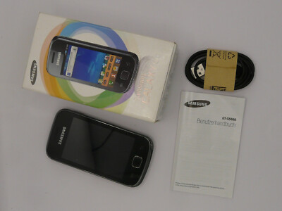 Samsung Galaxy GIO GT-S5660 - Farbe Dark Silver, gebraucht, Simlockfrei