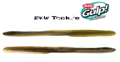 Berkley Gulp! Alive Saltwater Eel ~ 8 inch ~ Pint 4 x 7 Jar~ FREE Shipping