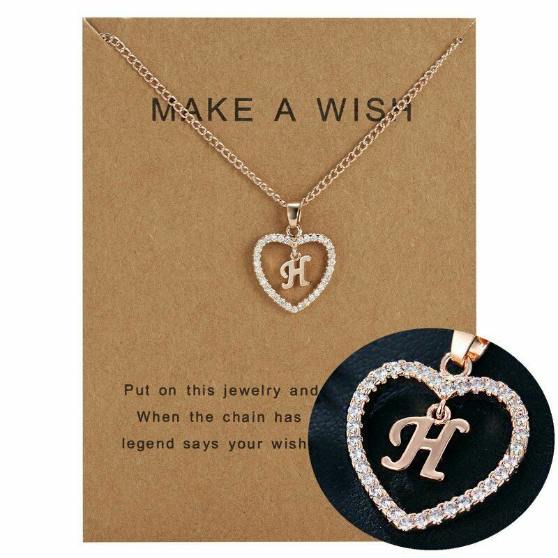 New Fashion Gold Capital Alphabet Letter 