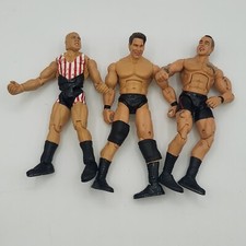 Lot 2005  WWE Kurt Angle Jakks action figure John Bradshaw Layfield BATISTA