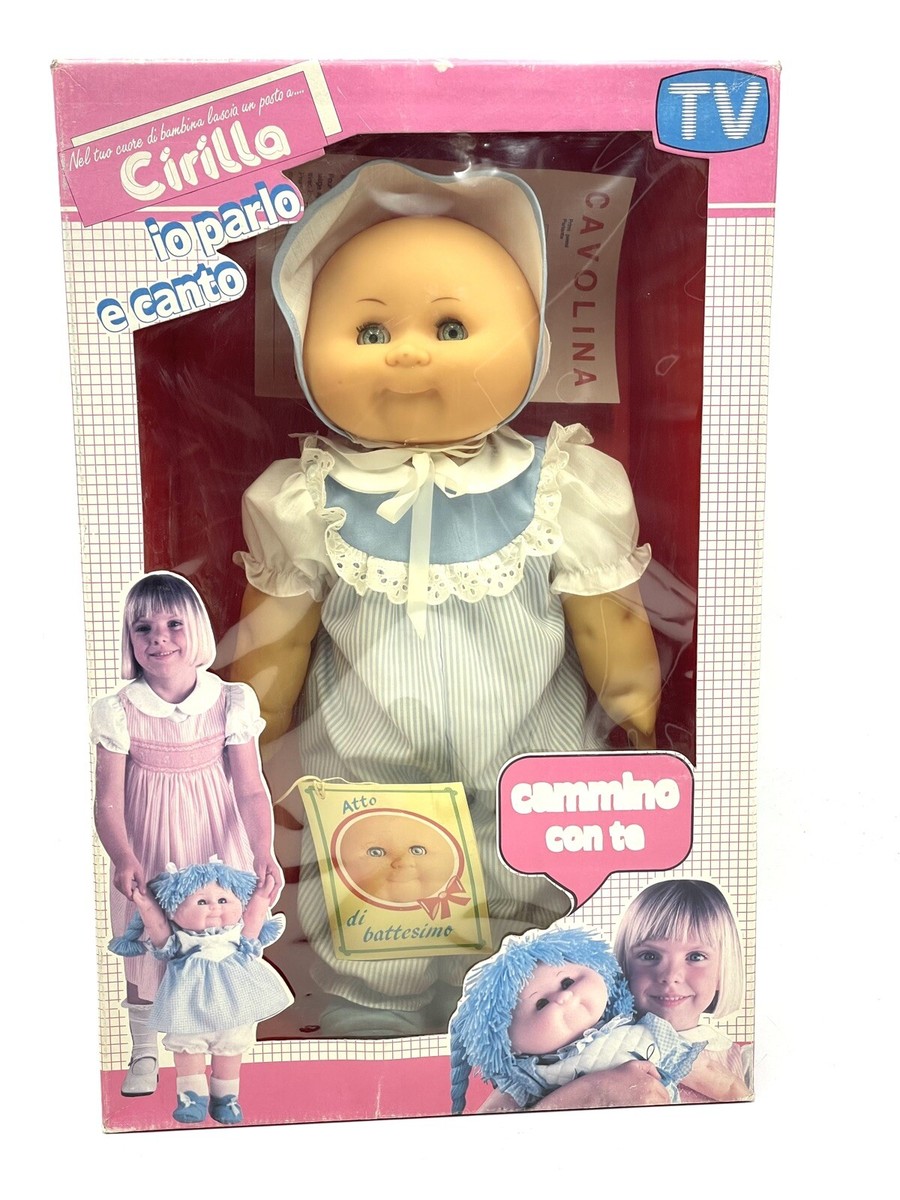 Gabar CABBAGE PATCH BOOTLEG BAMBOLA CIRILLA ANNI 80 Nuova In Box