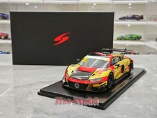 Spark 1:18 Le Mans Audi R8 LMS GT3 2023 Resin Diecast Model Car Ornaments Gifts