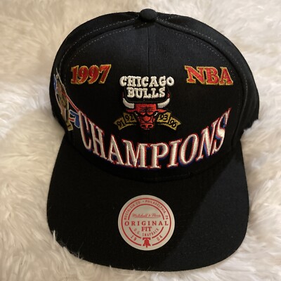 Chicago Bulls Mitchell & Ness Snapback Hat 1997 NBA Finals