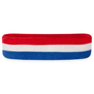 Suddora Red White & Blue Head Sweatbands