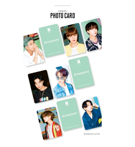 BTS CUBIC DIY Painting Dynamite Ver Official Photocard+EXPRESS JIN SUGA RM JIMIN - Picture 3 of 13
