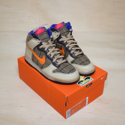 nike dunk high premium tweed