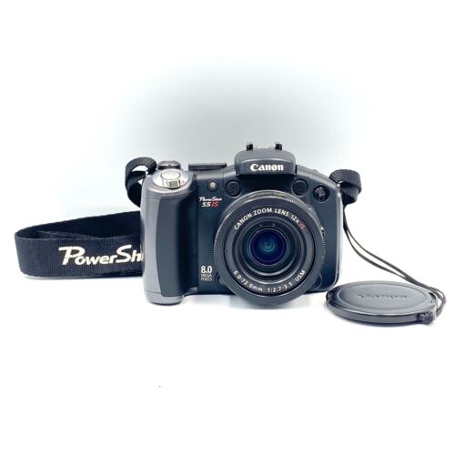 Canon PowerShot S5 IS Digital Camera From Japan - Afbeelding 1 van 8