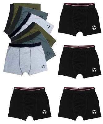 BAHOB Boys Boxer Shorts 6 Pairs Super Quality Kids Underwear Trunks Age 5-14 Years