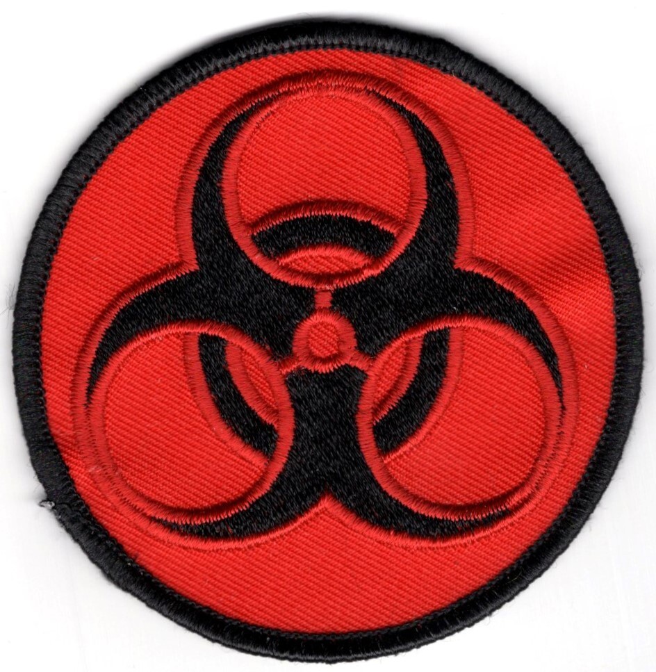 Biohazard Red Sign