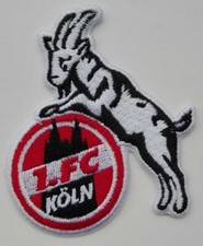 Aufnäher Fußball Football club FC Köln Logo patch Bügelbild iron on aufbügler 