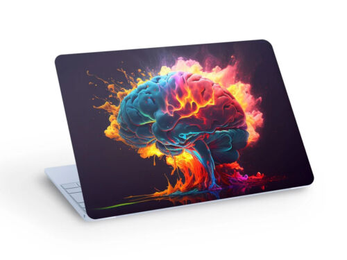 Autocollant autocollant en peau d'ordinateur portable Brain Storm, épuisement professionnel peau de Macbook - taille personnalisée - Photo 1 sur 1