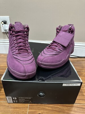 Size 13 - Jordan 12 Retro PSNY Bordeaux Paris | eBay