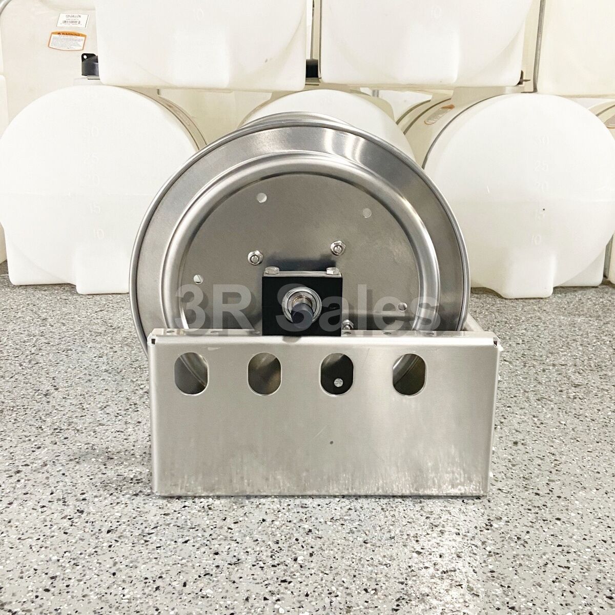 18 Electric Rewind Titan Hose Reel - All Aluminum with Stainless