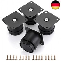5Cm 4 StüCk MöBelfüßE Aus Edelstahl SchrankfüßE Beine FüR StüHle Tisch Schrank U